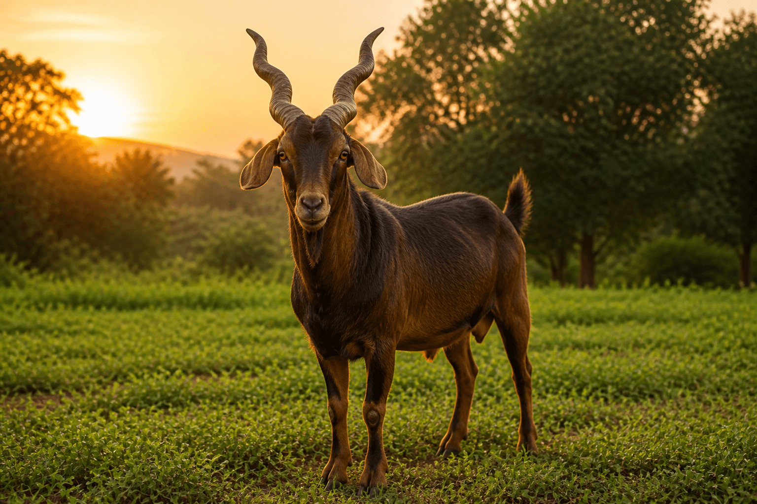 मारवाड़ी नस्ल की बकरी